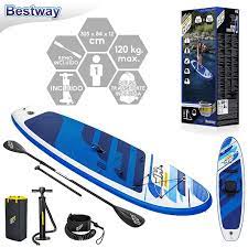 Tabla Stand Up Inflable Bestway Set Paddle Surf Panorama